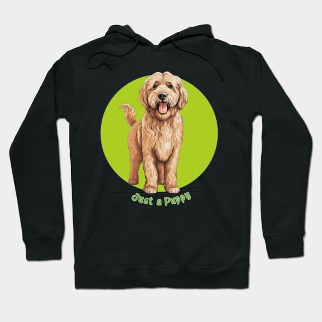 Just a Puppy - Goldendoodle Hoodie by Peter the T-Shirt Dude